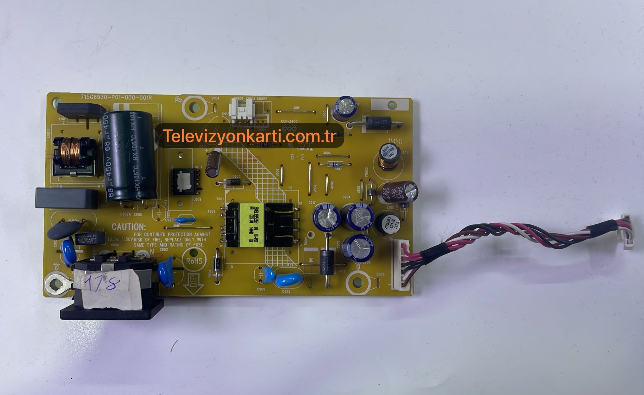 715G6930-P04-000-001R%20ASUS%20VP247-H%20power%20board