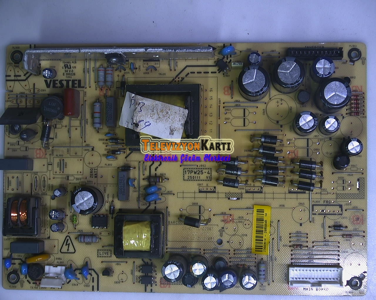 17PW25-4,%2023003514,%20Vestel%2032VH3010,%20Power%20Board,%20Besleme,%20LC320WXN-SCB1