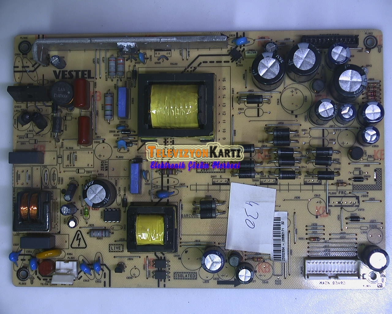 17PW25-4,%2023105661,%20250111,%20V1,%20Vestel%2032HV3010,%20Power%20BOARD,%20Besleme,%20HV320WXC-100