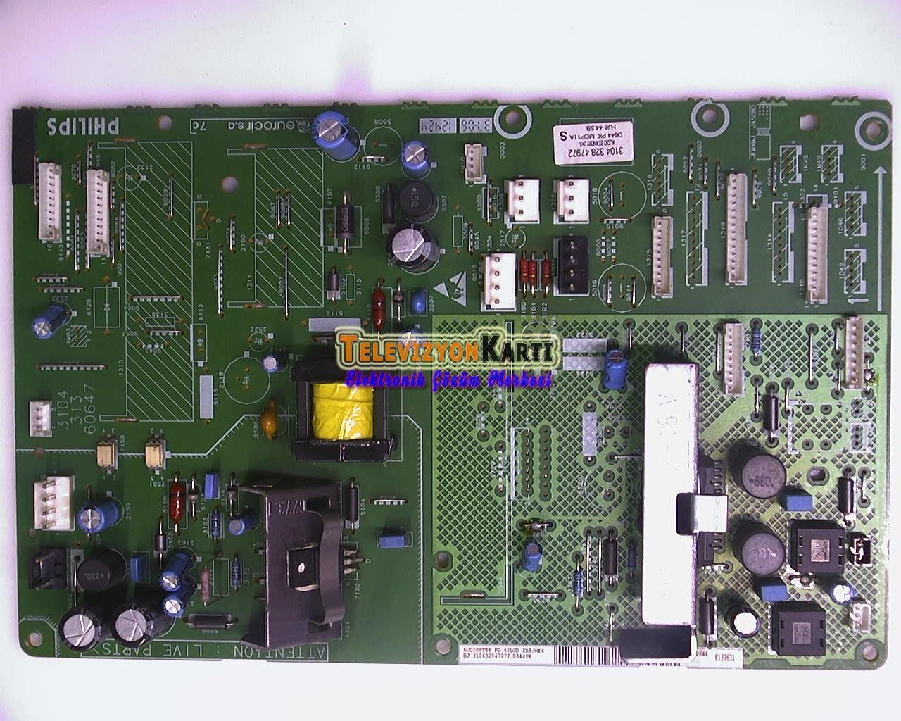 3104%20328%2047972,Philips%2042PF542110,Power%20Board