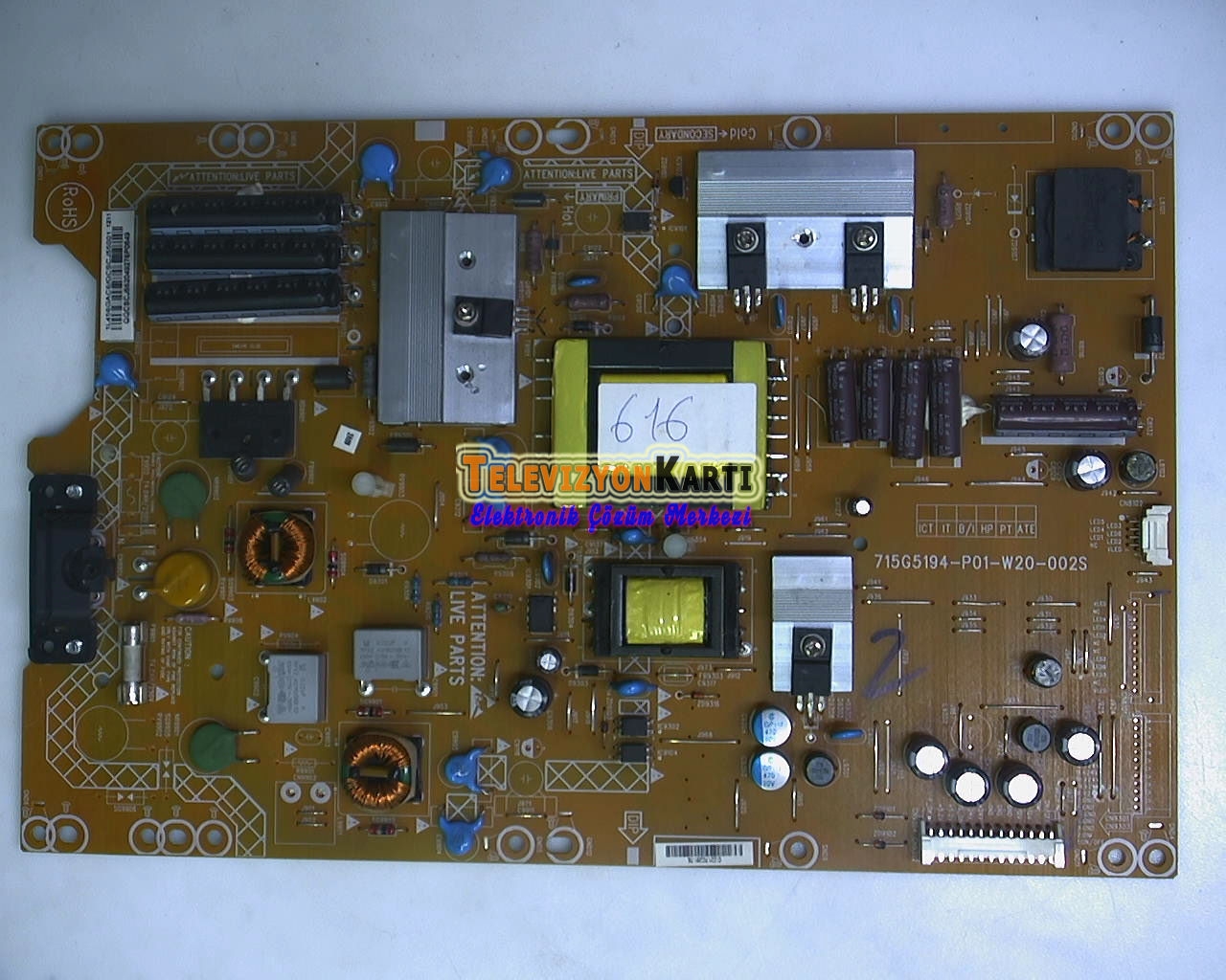 715G5194-P01-W20-002S,%20PLTV1L456GAC6,%20Philips%2032PFL3517H/12,%20Power%20Board,%20Besleme,%20LC320EUE-SEM1