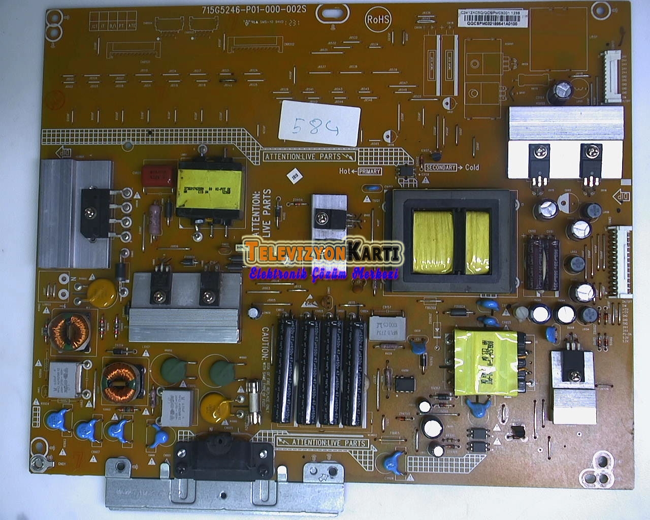 715G5246-P01-000-002S,%20C2412XC5Q/QCSPM05001,%20Philips%2040PFL3107K/02,%20Power%20Board,%20Besleme,%20LTA400HM23