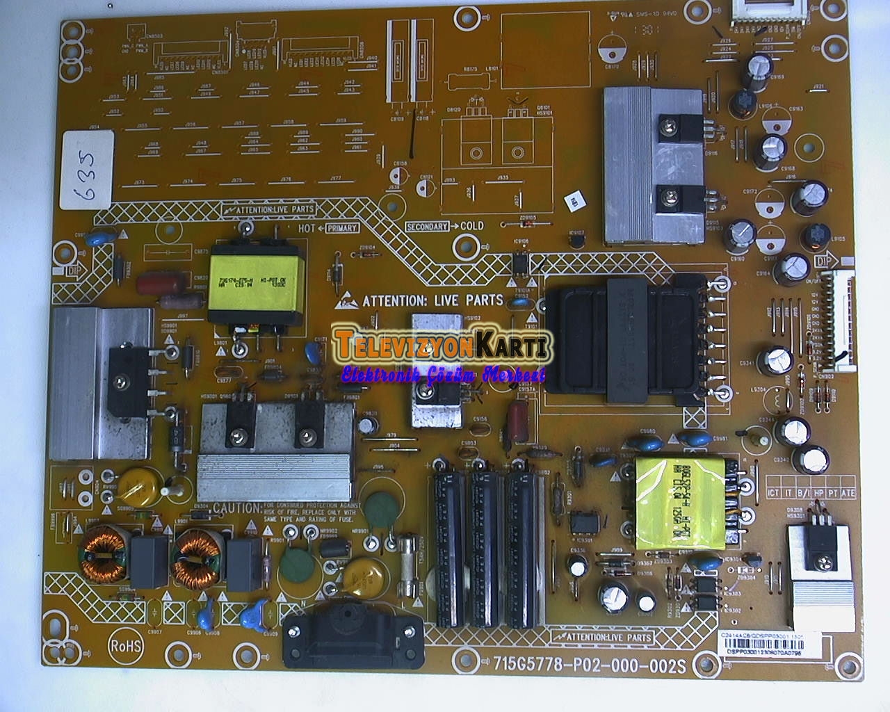 715G5778-P02-000-002S,%20DR718XAB7,%20Philips%2046PFL4908K/12,%20Power%20Board,%20Besleme,%20TPT460H1-HVD02