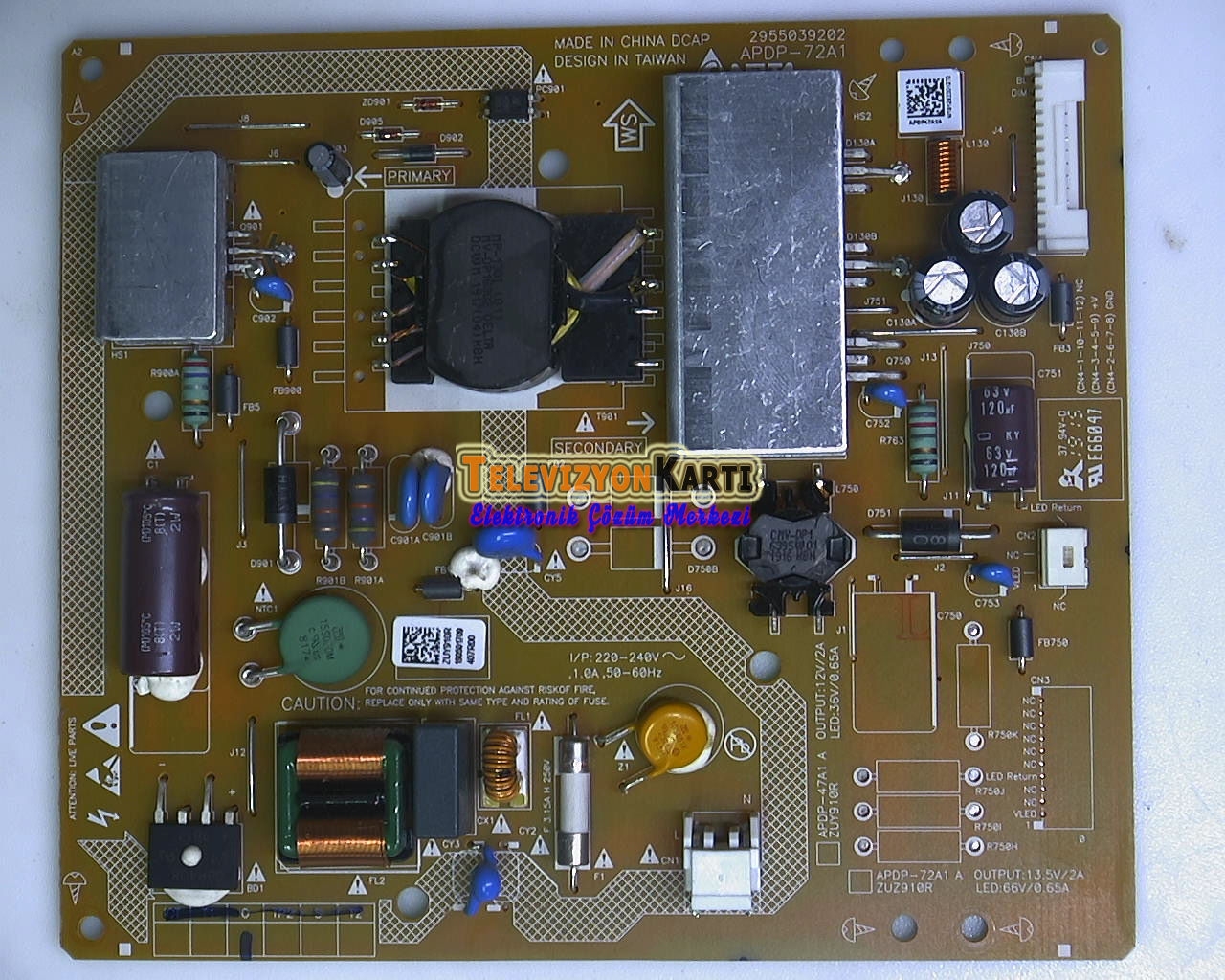 APDP-72A1,%20ZUY910R,%2029550339202,%20Grundig%2032VLE%206730%20BP,%20Power%20Board,%20Besleme,%20HV320FHB-N00