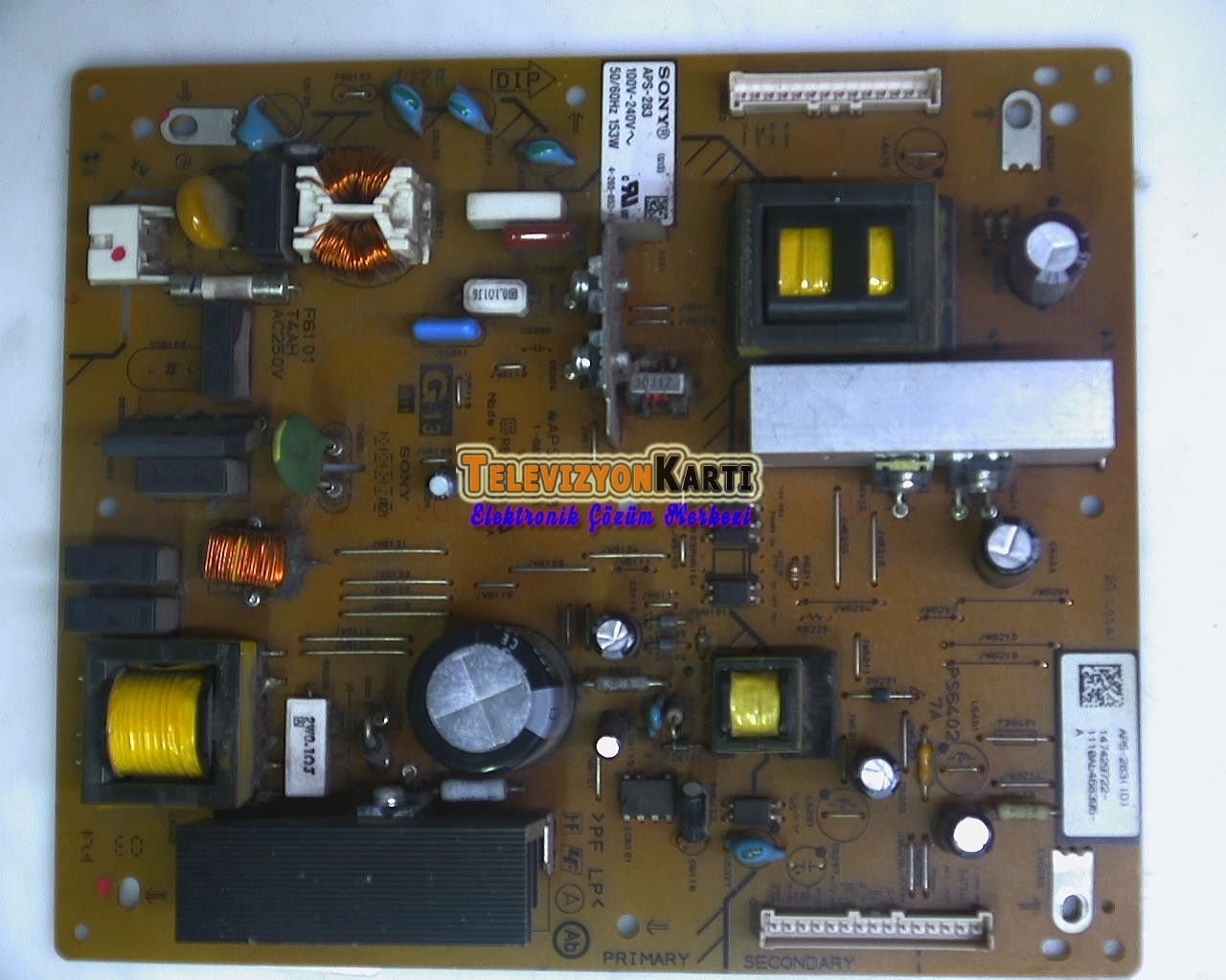 APS-283,%201-883-775-21,%20147429722,%20APS-283%20(ID),%20Sony%20KDL-32BX320,%20Power%20Board,%20Besleme