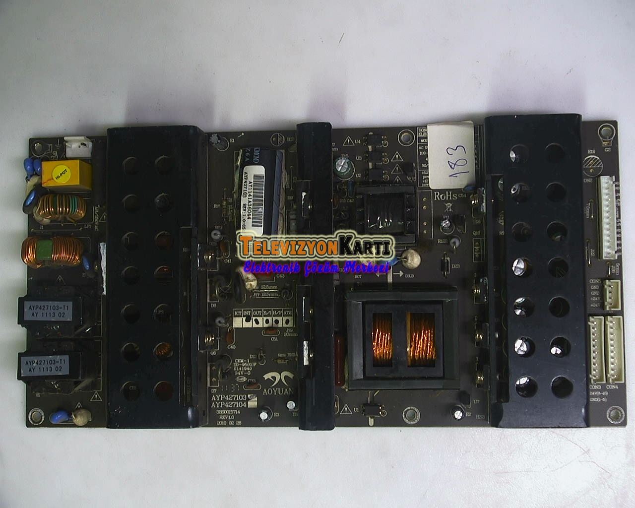 AYP427103,%203BS0015714,%20Rev.1.0,%20SUNNY%20SN042L118-T1F,%20Power%20Board,%20Besleme,%20LC420WUN-SCB1