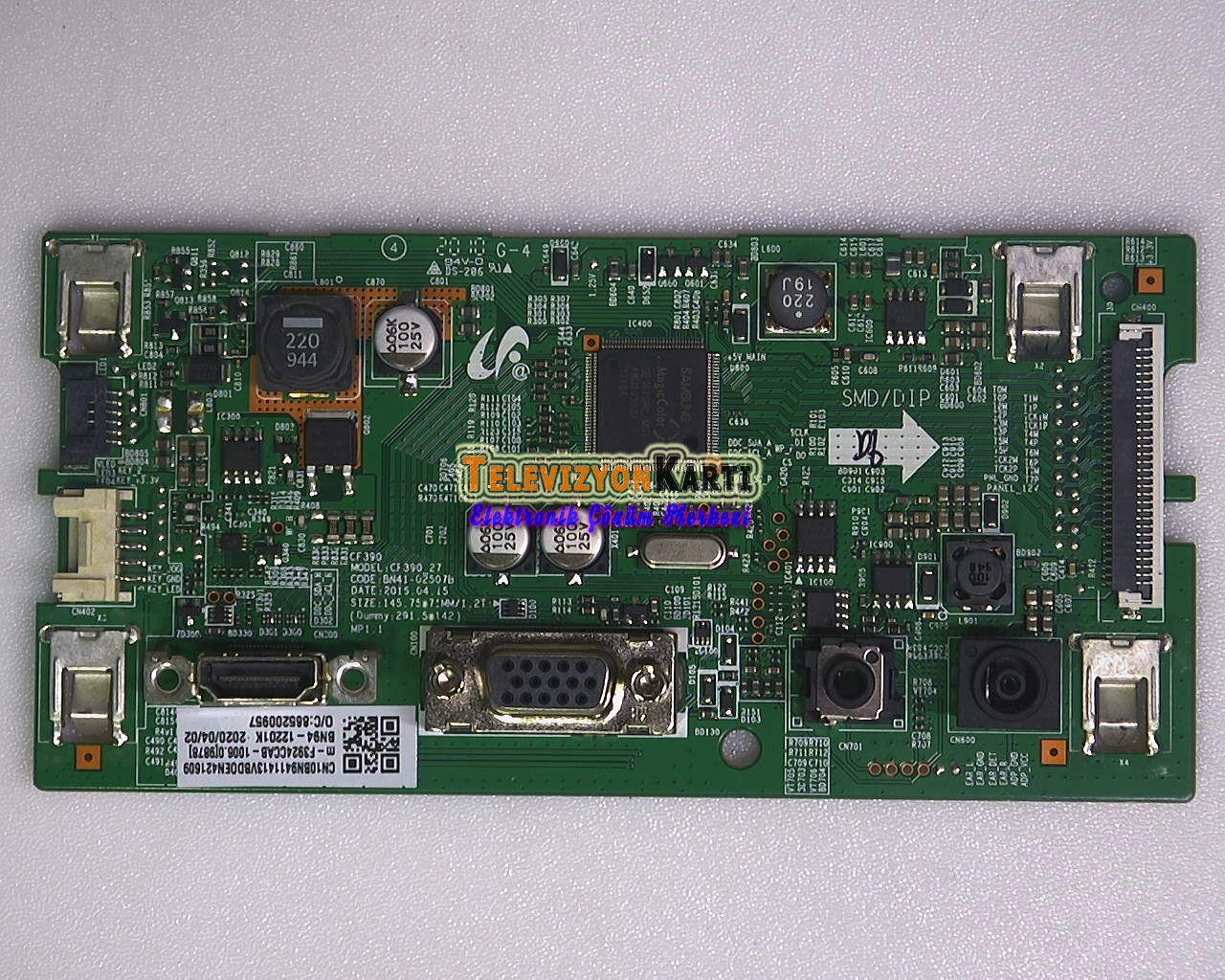 BN41-02507B%20BN94-12201K%20Samsung%20C24F396FHM%20Monitör%20Main%20Board