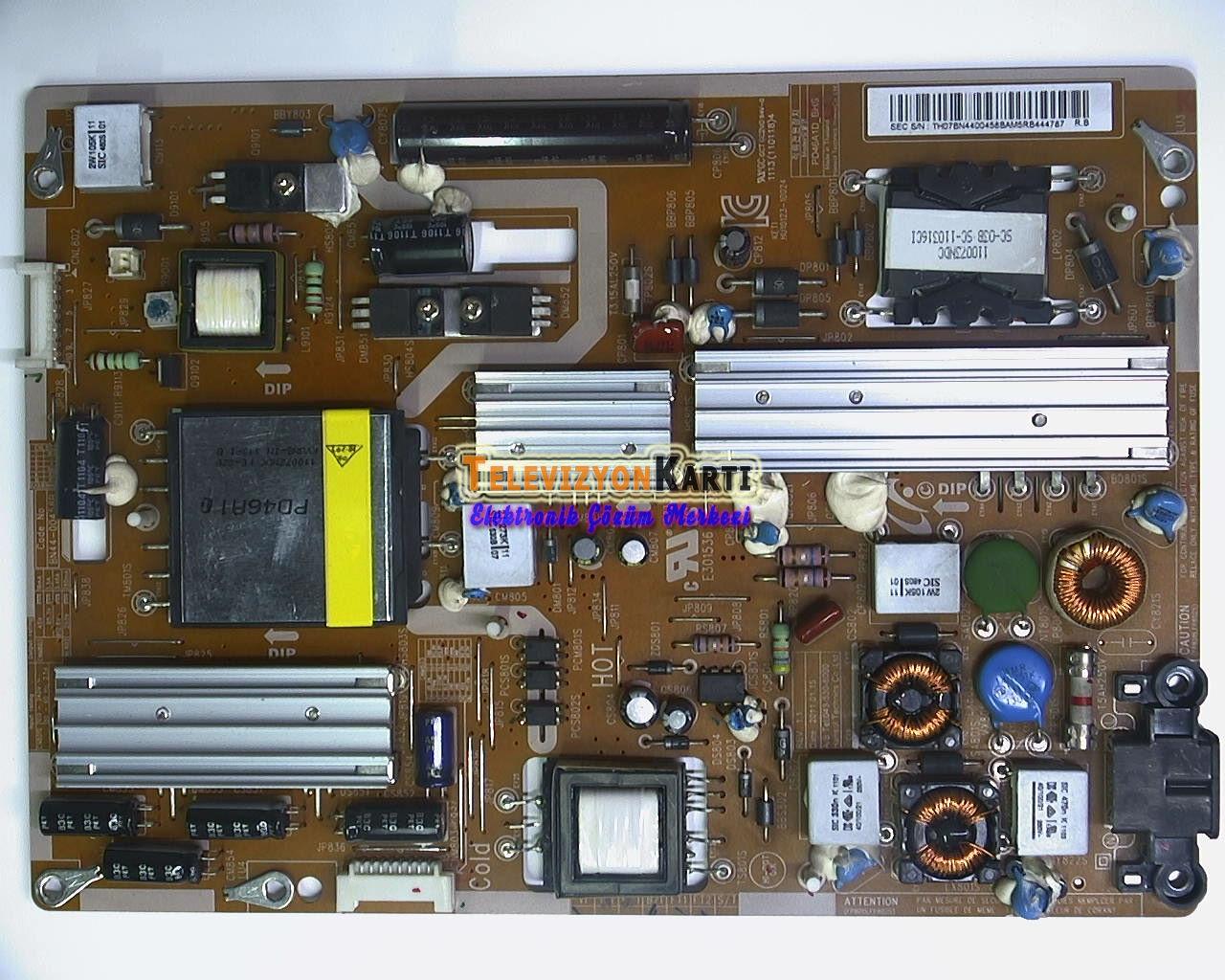 BN44-00458B,Samsung%20UE40D6000,%20UE40D6000,%20UE40D6200,%20Power%20Board