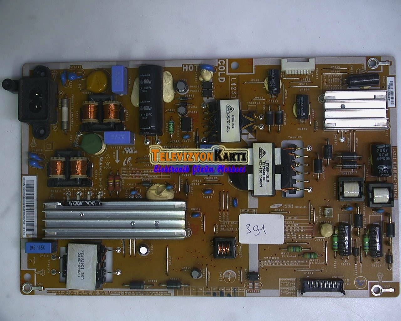 BN44-00645A,%20L42S1_DSM,%20L42S1,%20Samsung%20UE42F5070SS,%20UE42F5570SS,%20Power%20Board,%20Besleme,%20CY-HF420BGAV1H,%20Samsung