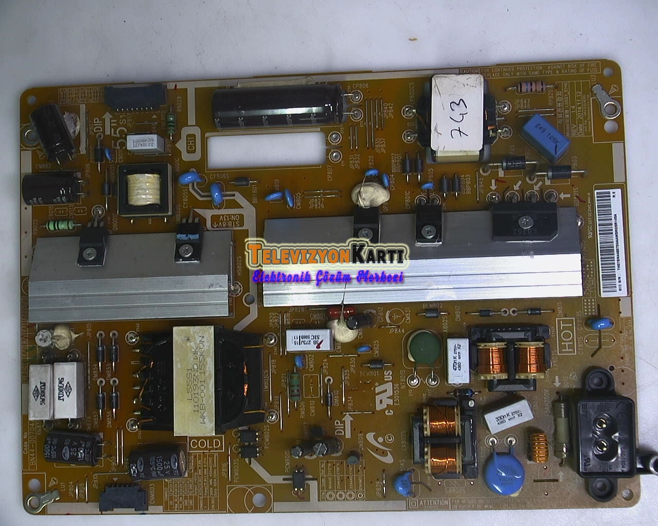 BN44-00704A,%20L55S1_EHS,%20Samsung%20UE50J5170AS,%20Power%20Board,%20Besleme,%20CY-GH050BGA-B1