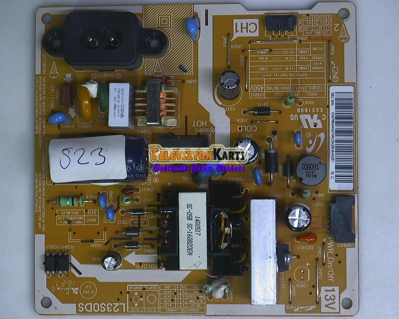 BN44-00746C,%20PD22A0_BPNVC,%20SAMSUNG%20LT22A3000EW,%20Power%20Board,%20Besleme,%20Samsung