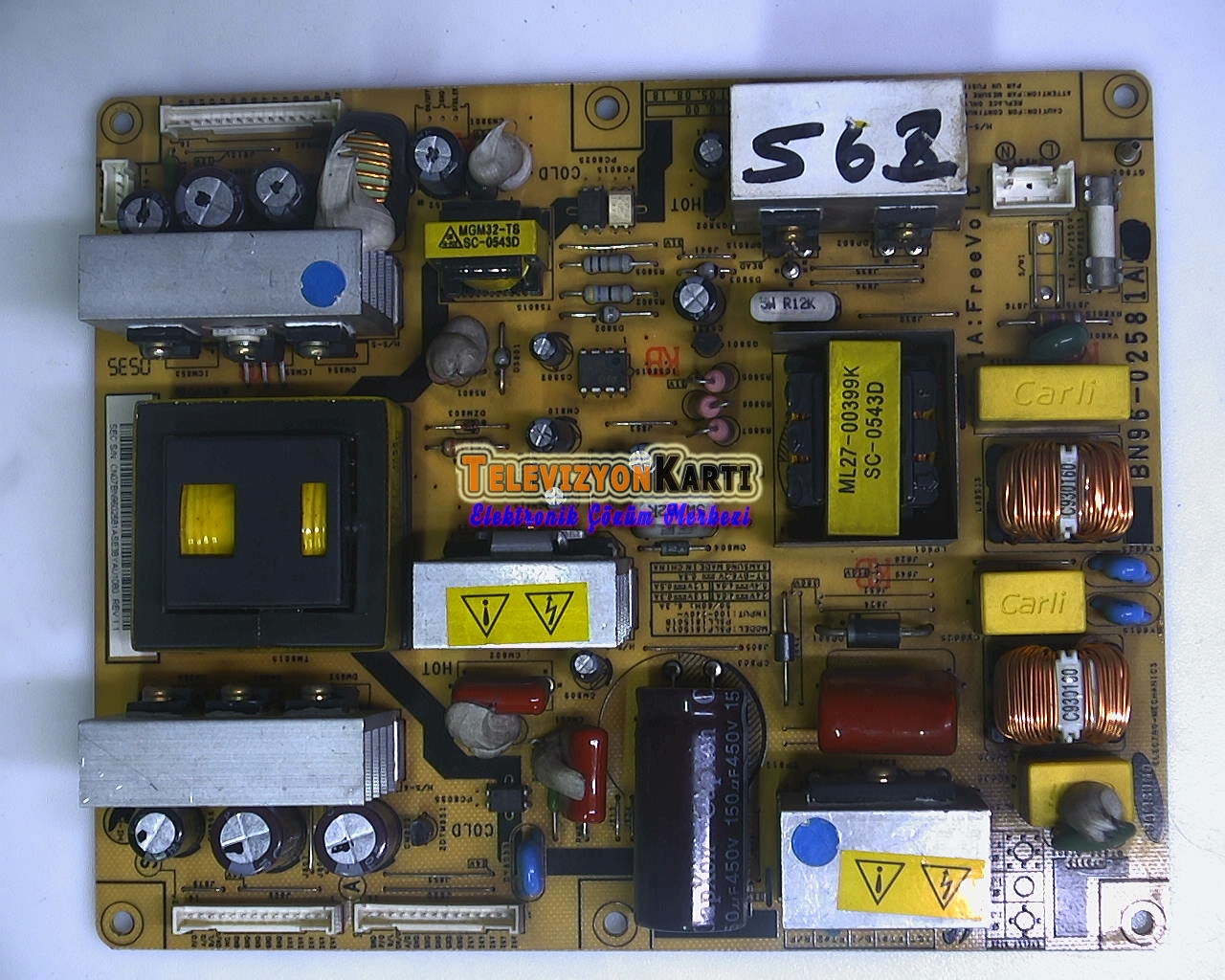 BN96-02583A%20,%20PSLF201501A%20,%20SAMSUNG%20LE32T51BX%20POWER%20BOARD%20,%20V320B1-L01