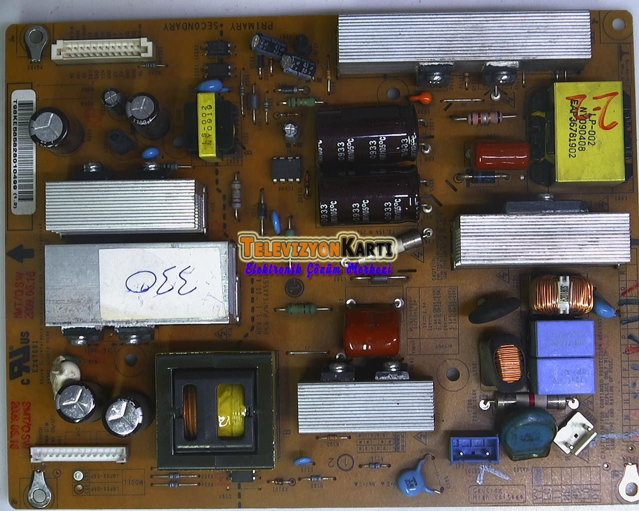 EAX55176301/12,%20LGP32-09P,%20EAY58582801,%20LG%2032LH3010-ZB%20Power%20Board