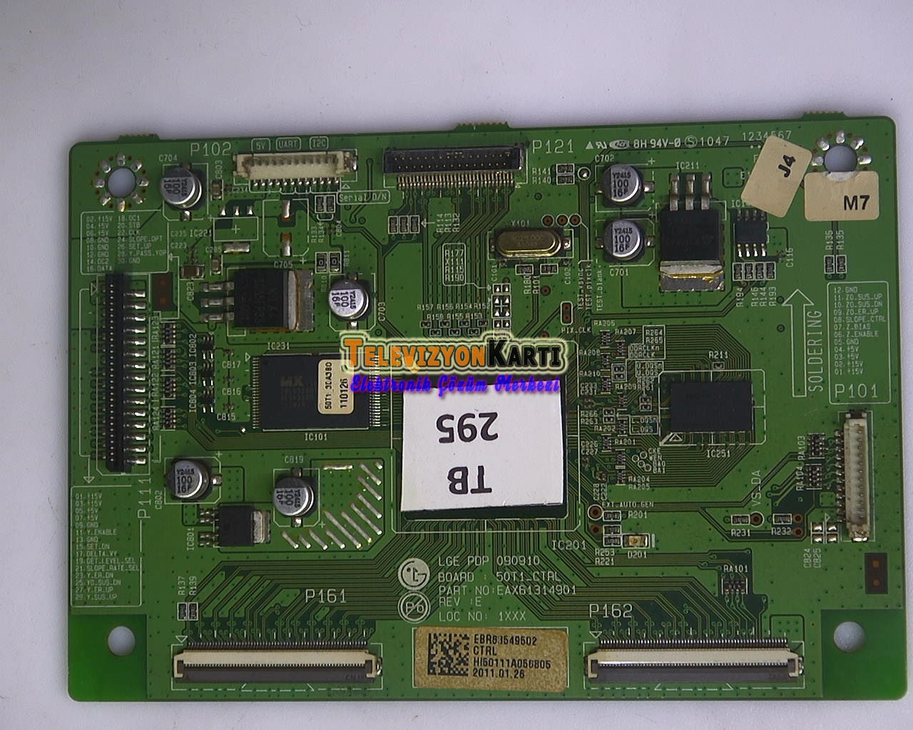 EAX61314901,%20EBR63549502,%2050T1_CTRL,%20CTRL%20Board,%20PDP50T1,%20PDP50T10000,%20LG%2050PJ650-ZA