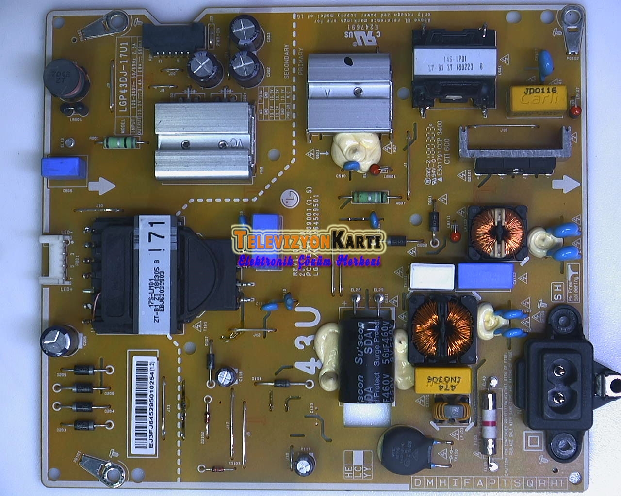 EAX67209001(1.6)%20EAY64529501%20LGP43DJ-17U1%20LG%2043UM7100PLB%20Power%20Board