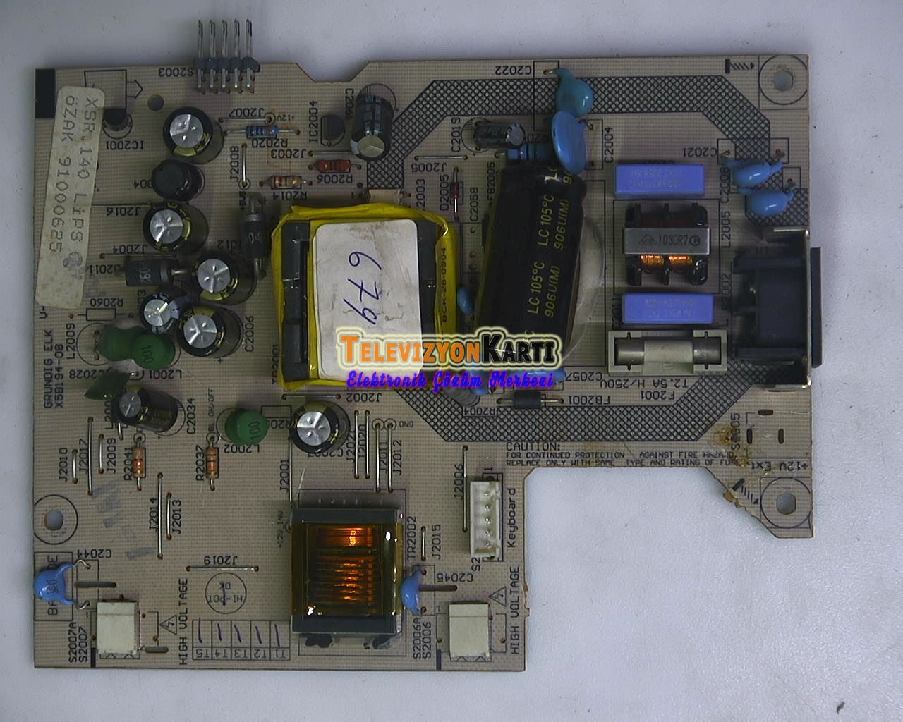 Grundig%20Power%20Supply%20PCB%20E186016%203BS0182815GP%20FROM%20WORKING%20GRUNDIG%20TV