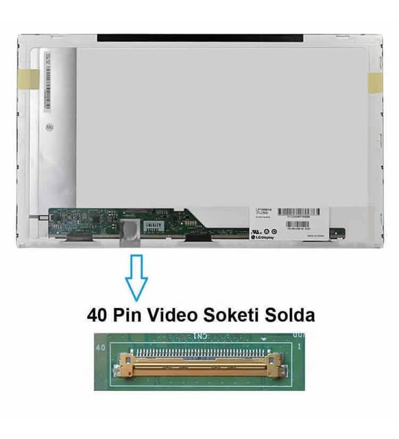 LTN156AT15-C01%2015.6%20Laptop%20LED%2040Pin%20Uyumlu%20LCD%20Ekran%20Panel