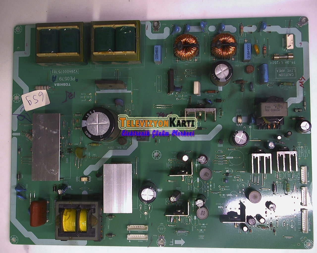 PE0579,%20PE0579A,%20V28A00075701,%20TOSHIBA%2042AV500P,%20POWER%20BOARD