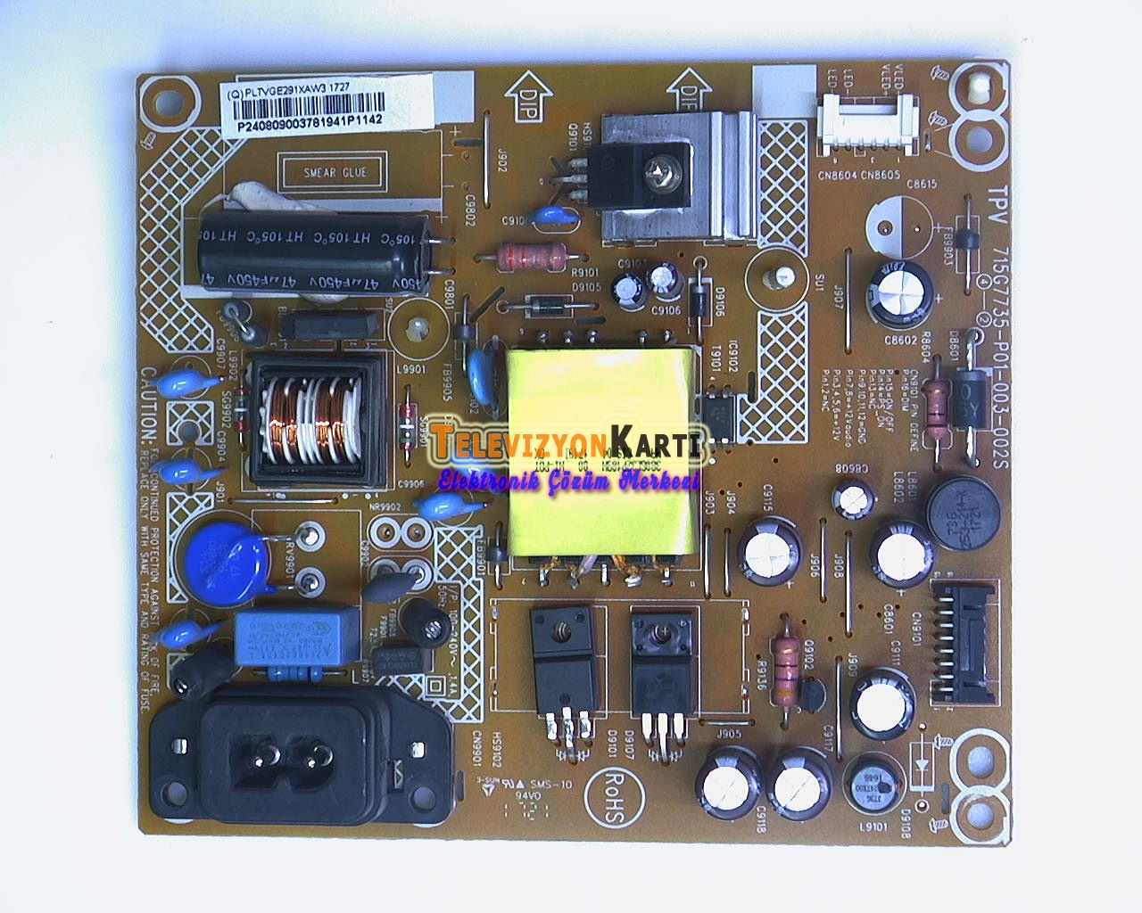 Philips%2024PFS4022/12%20POWER%20BOARD%20,%20715G7735-P01-003-002S%20,%20PLTVGE291XAW3%20,%20TPM238WF1-TLF1L0.Q