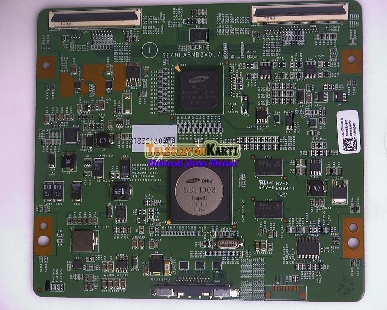 S240LABMB3V0.7,%20BN41-01663A,%20BN95-00499A,%20LSJ400HL01-S,%20Samsung%20UE40D7000,%20T%20CON%20Board,%20LTJ400HL01-B