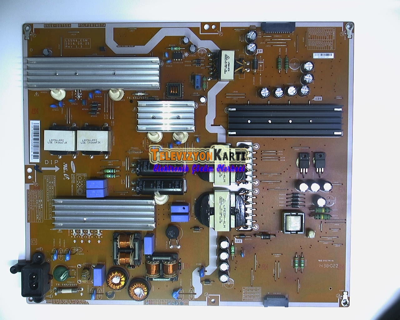 SAMSUNG%20UE50HU6900%20Power%20Board%20,%20BN44-00755A%20,%20L55N4_ESM%20,%20PSLF281W07A%20,%20CY-GH055HGLV3H