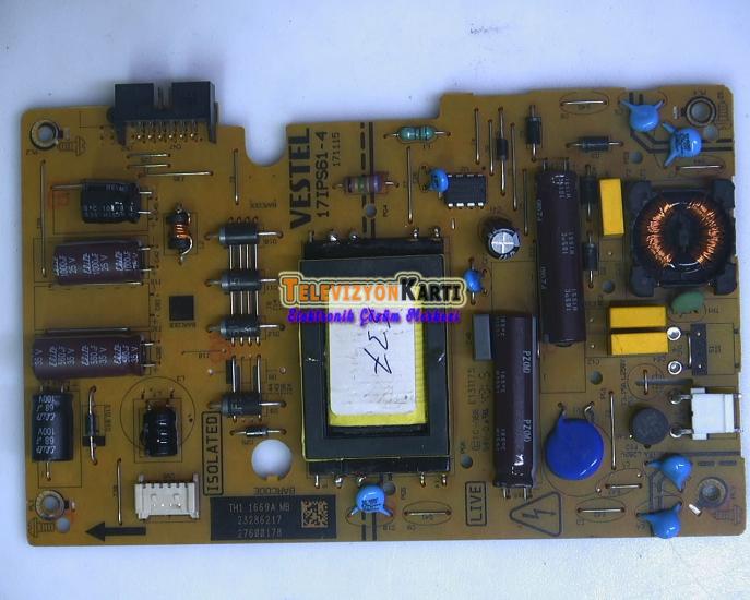 17IPS61-4, 23286217, Vestel 22FA5100K, Power Board