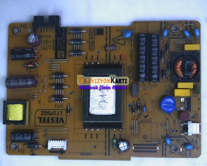 17IPS62, 23283116, Vestel 32HB5110, Power Board, 