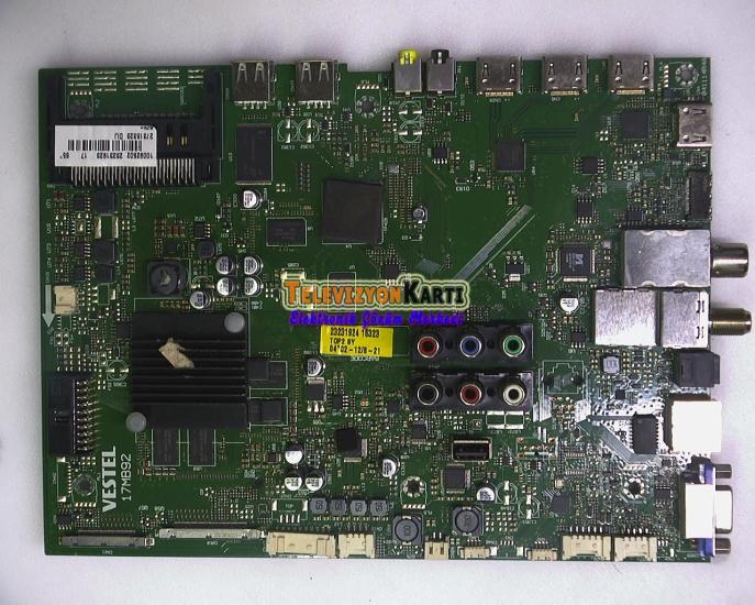 17MB92 , 23231923 ,Vestel 65UA9200 4K , Main Board