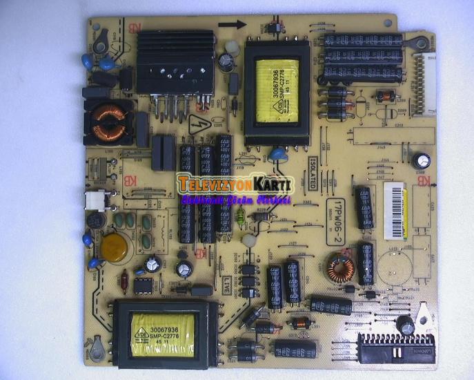 20583507 17PW06-2 Vestel 26VH6013 Power Board