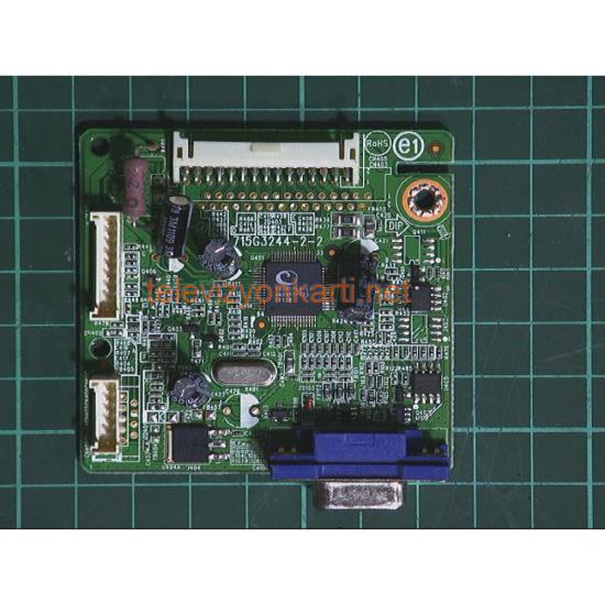 715G3244-2-2 AOC VGA Monitör Board