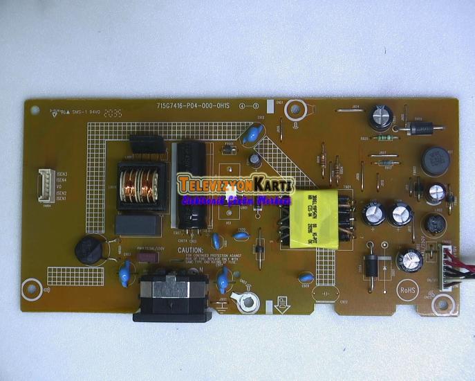 715G7416-P04-000-0H1S Monitör Besleme Kartı