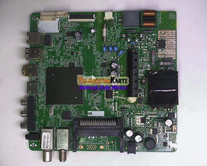 Dijitsu 43DS7700 Main Board , 6683M3C1 , K430WDD1