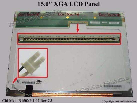 Chi Mei N150X3-L07 , Laptop Lcd Panel