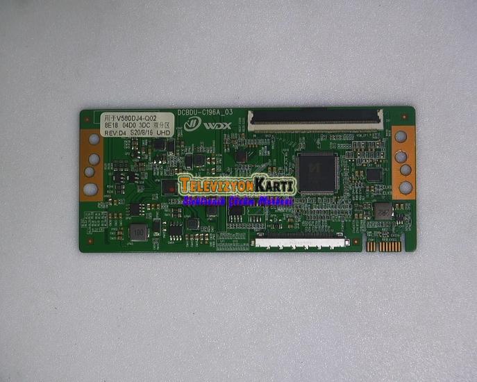 DCBDU-C196A-03 V580DJ4-Q02, T-CON BOARD