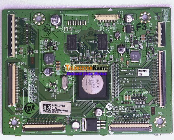 EAX62076701 EBR71727804 Lg 50PZ250 T-Con Board