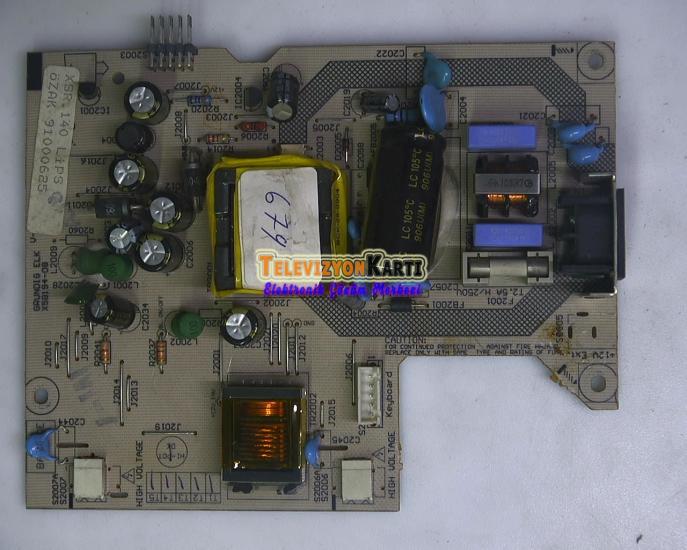 Grundig Power Supply PCB E186016 3BS0182815GP FRO