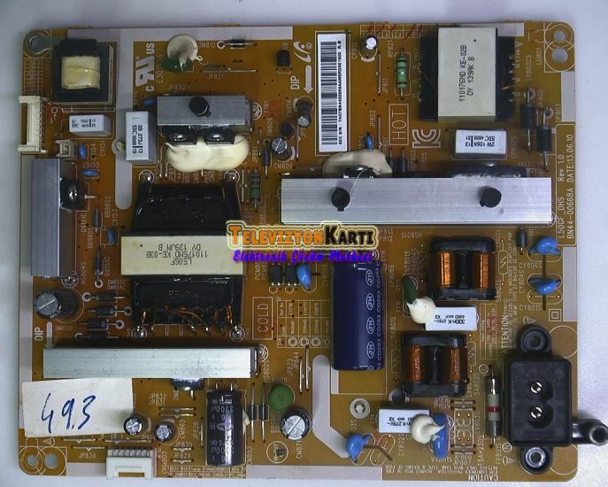 Samsung BN44-00668A PC Board-Power Supply; Le