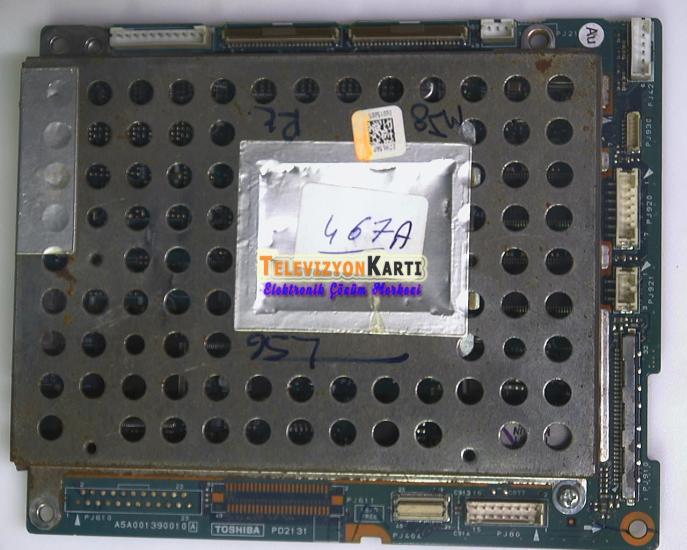 Toshiba 27HL85 Signal Board 75005450 PD2131, A5A0