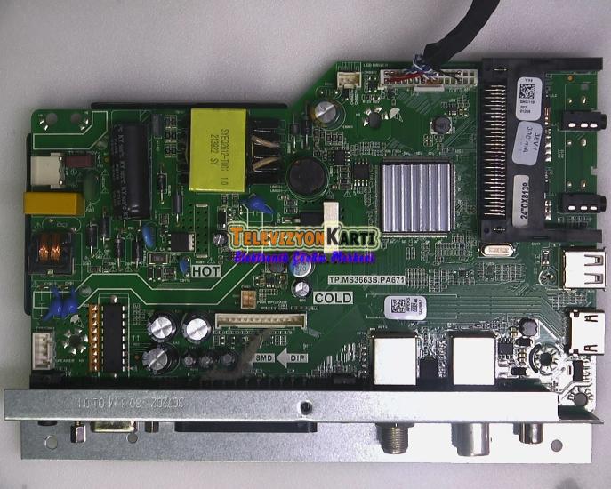 TP.MS3663S.PA671 , Grundig 24GCH5900B , Main Board