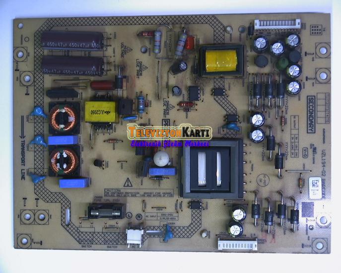 VZL194-02 ZGU140 Arçelik POWER BOARD