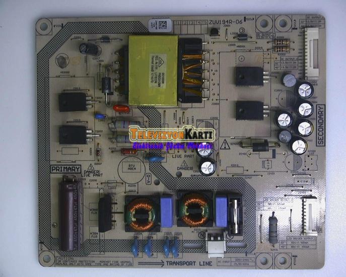 ZUV194R-06,ZWS140,Arçelik A32L 5741 4B,Power Board