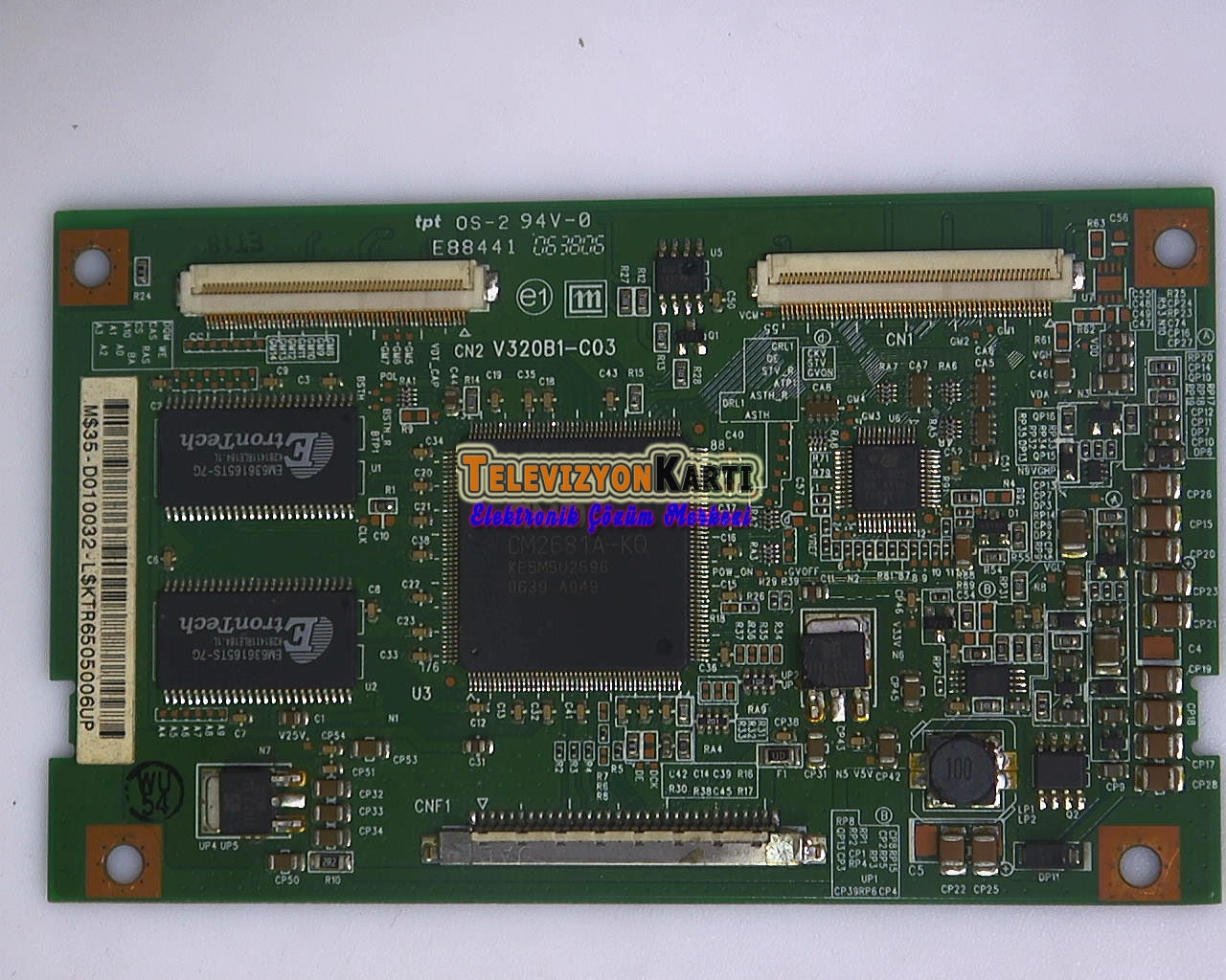 V320B1-C03,%2035-D010611,%20Vestel%20327500,%20T%20Con%20Board