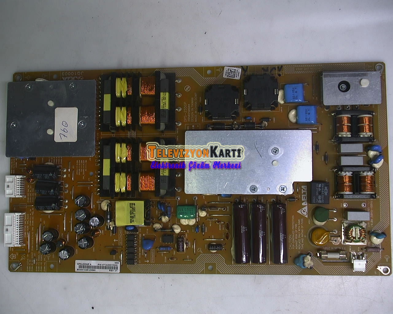 V71A00015300,%20DPS-255GP,%202950250603,%20DPS-255GP%20A,%20TOSHIBA%2046VL753,%20Power%20Board,%20Besleme